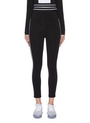 Main View - Click To Enlarge - NO KA’OI - 'Synergy' panelled stripe outseam performance leggings
