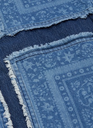  - SIMKHAI - Carpenter print patchwork panelled jeans