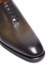 Detail View - Click To Enlarge - ANTONIO MAURIZI - Wholecut leather Oxfords