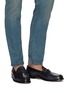 Figure View - Click To Enlarge - ANTONIO MAURIZI - Horsebit leather loafers