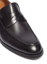 Detail View - Click To Enlarge - ANTONIO MAURIZI - Leather penny loafers