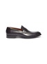 Main View - Click To Enlarge - ANTONIO MAURIZI - Leather penny loafers