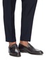 Figure View - Click To Enlarge - ANTONIO MAURIZI - Leather penny loafers