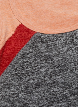 Detail View - Click To Enlarge - BEYOND YOGA - 'Spacedye Color' cropped performance tank top
