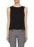Main View - Click To Enlarge - BEYOND YOGA - 'Over Under Relaxed' cross keyhole back tank top