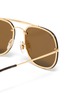 Detail View - Click To Enlarge - RAY-BAN - 'Blaze General' metal aviator sunglasses