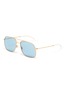 Main View - Click To Enlarge - RAY-BAN - 'RB3595' metal aviator sunglasses