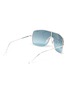 Figure View - Click To Enlarge - RAY-BAN - 'Wings II' metal one-piece aviator sunglasses