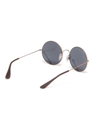 Figure View - Click To Enlarge - RAY-BAN - 'JA-JO' metal round sunglasses