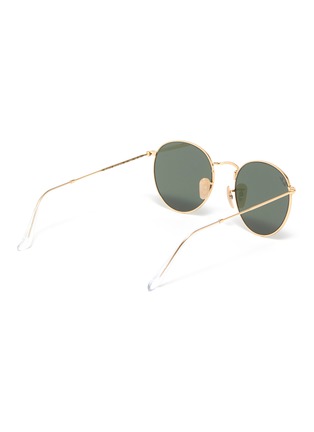 Figure View - Click To Enlarge - RAY-BAN - 'Round' metal sunglasses