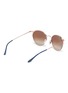Figure View - Click To Enlarge - RAY-BAN - 'RB3578' metal round sunglasses