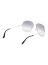 Figure View - Click To Enlarge - RAY-BAN - 'Aviator Gradient' mirror metal round sunglasses