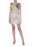 Figure View - Click To Enlarge - MATICEVSKI - 'Hellum' tulle mini skirt