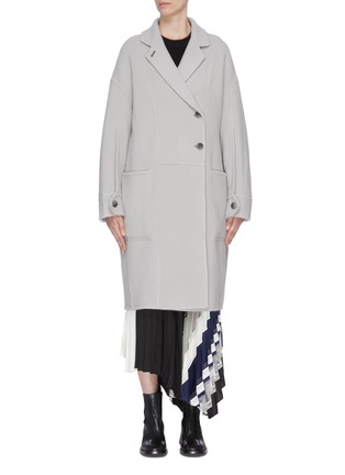 Main View - Click To Enlarge - 3.1 PHILLIP LIM - Oversized coat with decorative seams