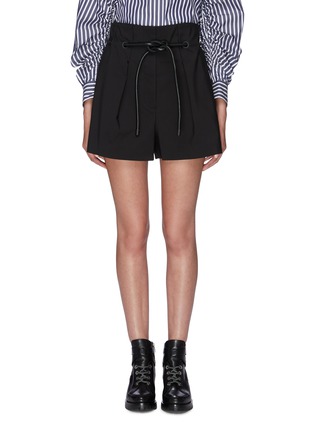 Main View - Click To Enlarge - 3.1 PHILLIP LIM - Rope tie pleated origami shorts