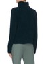 Back View - Click To Enlarge - 3.1 PHILLIP LIM - Fringe drape side turtleneck sweater