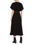 Back View - Click To Enlarge - 3.1 PHILLIP LIM - Belted ruched collar crepe dress