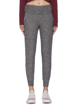Main View - Click To Enlarge - BEYOND YOGA - 'Everlasting' foldover waistband sweatpants