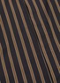 - FENG CHEN WANG - Double button side placket stripe twill shirt