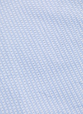  - FENG CHEN WANG - Layered collar button placket stripe shirt