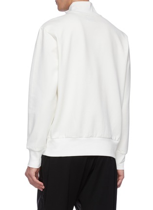 Back View - Click To Enlarge - FENG CHEN WANG - Slogan appliqué turtleneck sweater
