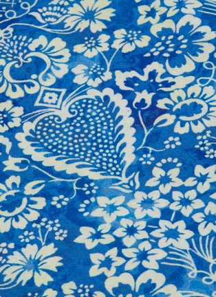Detail View - Click To Enlarge - RHODE RESORT - 'Gia' flared sleeve tapestry print V-neck dress
