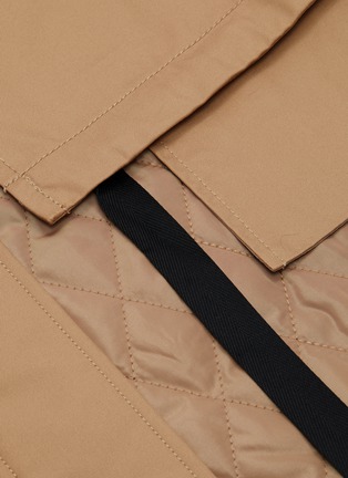  - SHORT SENTENCE - Back pocket double panel quilted jacket