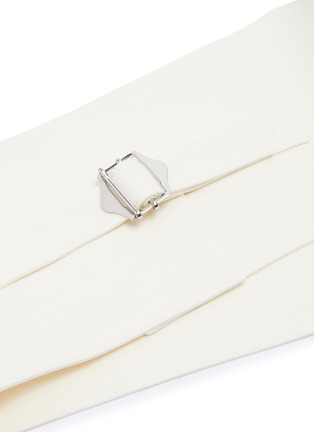 Detail View - Click To Enlarge - SANS TITRE - Handkerchief drape corset belt