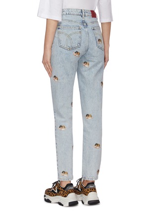 Back View - Click To Enlarge - FIORUCCI - 'Tara' angel print jeans