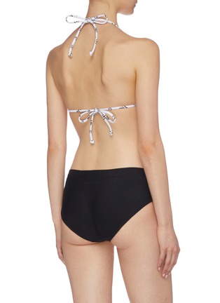 Back View - Click To Enlarge - FIORUCCI - Logo print bikini top
