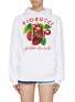 Main View - Click To Enlarge - FIORUCCI - Berry graphic logo print hoodie