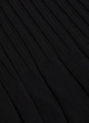 Detail View - Click To Enlarge - CRUSH COLLECTION - Pleated silk-cashmere skirt