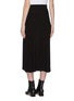 Back View - Click To Enlarge - CRUSH COLLECTION - Pleated silk-cashmere skirt
