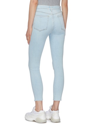 Back View - Click To Enlarge - RAG & BONE - 'Nina' raw cuff skinny jeans