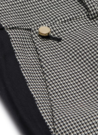  - PETAR PETROV - 'Helen' contrast back houndstooth suiting pants