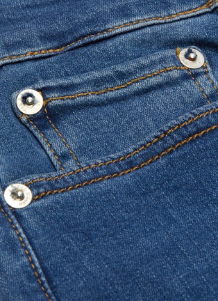  - RAG & BONE - 'Cate' frayed cuff ripped knee skinny jeans