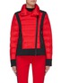 Main View - Click To Enlarge - GOLDBERGH - 'Tinna' wrapped neck colourblock performance down jacket