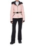 Figure View - Click To Enlarge - GOLDBERGH - 'Hida' Belted puff performance down jacket