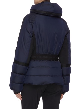 Back View - Click To Enlarge - GOLDBERGH - Belted puff performance down jacket