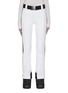 Main View - Click To Enlarge - GOLDBERGH - 'Paloma' belted 4 way stretch stripe outseam performance pants