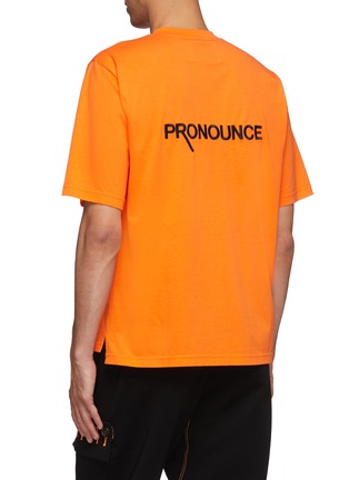 Back View - Click To Enlarge - LI-NING x PRONOUNCE - Logo embroidered T-shirt