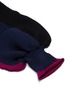  - ROKSANDA - 'Auric' belted bishop sleeve colourblock stripe knit top