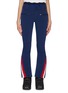 Main View - Click To Enlarge - PERFECT MOMENT - Chevron outseam zipper leg flared pants