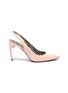 Main View - Click To Enlarge - NICHOLAS KIRKWOOD - 'Mia' faux pearl patent leather slingback pumps