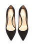 Detail View - Click To Enlarge - NICHOLAS KIRKWOOD - 'Maeva' glass crystal ball suede pumps
