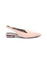 Main View - Click To Enlarge - NICHOLAS KIRKWOOD - 'Beya' patent leather slingback loafers