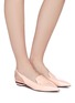 Figure View - Click To Enlarge - NICHOLAS KIRKWOOD - 'Beya' patent leather slingback loafers