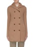 Main View - Click To Enlarge - JAMES PERSE - Double breasted hoodie coat