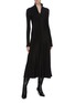 Figure View - Click To Enlarge - ROSETTA GETTY - Zip front turtleneck dress