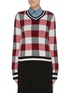 Main View - Click To Enlarge - RAG & BONE - 'Gabby' check plaid jacquard Merino wool sweater